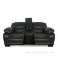 Reclining Leather Sofa European Luxury Living Room Modern